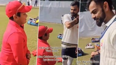 Virat Kohli Interacts With Young Fan, Answers Aspiring Player's Query On How To Become 'Indian Cricketer' (Watch Video)