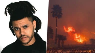 Los Angeles Wildfires: The Weeknd Donates USD 1 Million for Relief Efforts Days After Postponing New Album Due to Devastating Tragedy