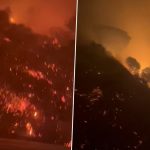 Los Angeles Wildfire: California Governor Gavin Newsom Declares Emergency as Flames Engulf Pacific Palisades, Horrifying Videos Surface