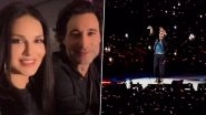 &lsquo;Night Full of Stars&rsquo;: Sunny Leone Attends Coldplay&rsquo;s Final India Tour 2025 Show at Ahmedabad With Husband Daniel Weber, Shares Enchanting Moments From Her Experience (Watch Video)