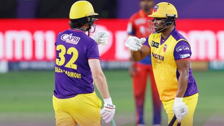 ILT20 2025: Johnson Charles’ Quick-Fire 71 Powers Sharjah Warriorz To Win Over Dubai Capitals by Nine Wickets