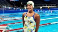 Dhinidhi Desinghu Continues Dominant Run in National Games 2025, 14-Year-Old Swimmer Ads Another Gold to Her Tally