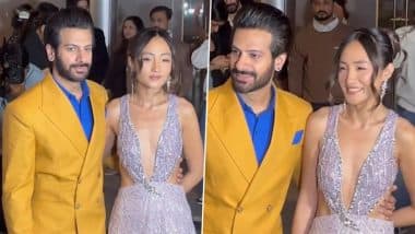 ‘Bigg Boss 18’ Winner Karanveer Mehra Holds Rumoured Girlfriend Chum Darang Close at Mumbai Event, Paparazzi Tease Them ‘Shaadi Kab Hai?’ (Watch Video)