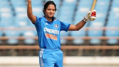 Pratika Rawal Records Her Maiden Century in One Day International, Achieves Feat During IND-W vs IRE-W 3rd ODI 2025  