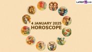 4 January 2025 Horoscope: What Is the Zodiac Sign of People Celebrating Birthday Today? Know the Sun Sign, Lucky Colour and Number Prediction