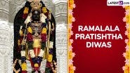 Ramalala Pratishtha Diwas 2025 Date and Significance: Everything To Know About the Auspicious Day To Mark the Consecration Ceremony of Ram Lalla at Ayodhya&rsquo;s Ram Mandir