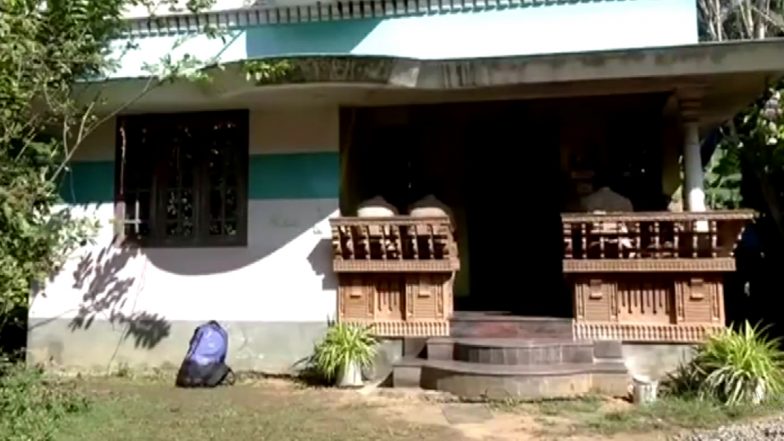 Kerala Police Exhume Body of Temple Priest Whose Family Claimed He Attained ‘Samadhi’ Near Neyyattinkara; Shocking Details Emerge During Probe (Watch Video)