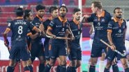 HIL 2024&ndash;25: UP Rudras Secure 2&ndash;0 Win Over Team Gonasika, Secure Top Spot in Hockey India League Points Table