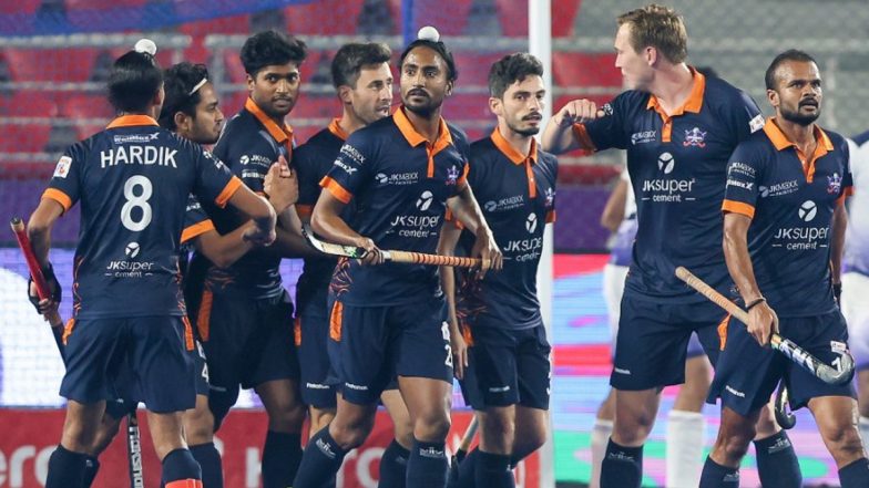 HIL 2024–25: UP Rudras Secure 2–0 Win Over Team Gonasika, Secure Top Spot in Hockey India League Points Table