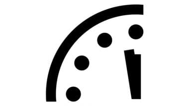 Doomsday Clock Set to 89 Seconds to Midnight (Watch Video)