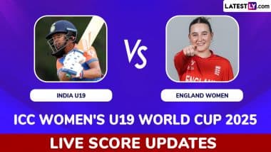 India U19 Women’s National Cricket Team vs England U19 Women’s National Cricket Team Live Updates