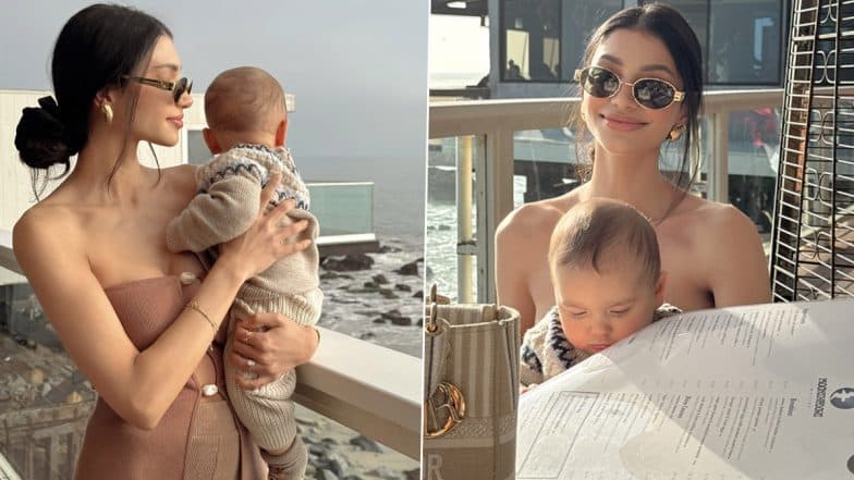 Los Angeles Wildfires: Alanna Panday Shares Photos With Son River From Their Favourite Family Spot in Malibu Now Destroyed by Fire