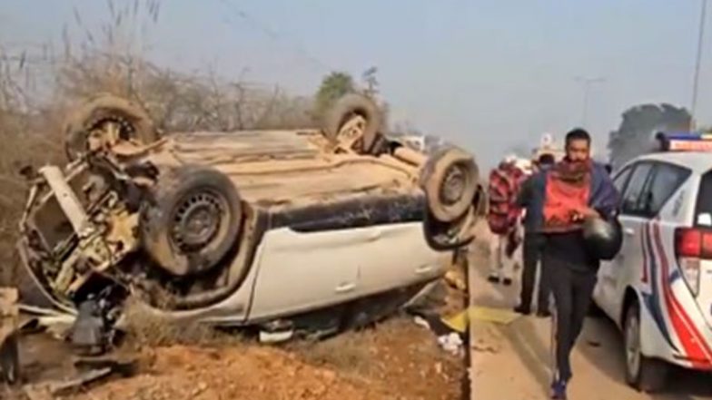 Olympic Medalist Manu Bhaker’s Maternal Uncle, Grandmother Killed in Road Accident in Haryana’s Charkhi Dadri (Watch Video)