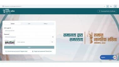 ucc.uk.gov.in: Uttarakhand UCC Website Goes Live As State Implements Uniform Civil Code, Here’s How To Register Marriage, Divorce, Live-In Relationship and Other Matters