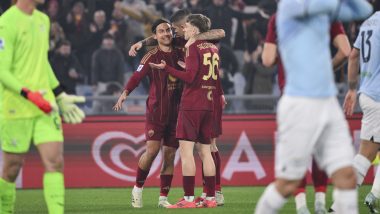 Serie A 2024–25: Lorenzo Pellegrini, Alexis Saelemaekers Score As Roma Beat Lazio 2–0 in Rome Derby