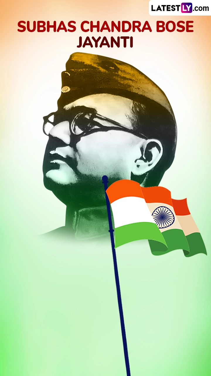 Netaji Subhas Chandra Bose Jayanti 2025 Wishes and WhatsApp Status Messages To Share