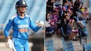 School Girls Chant ‘Hamari Bhabhi Kaisi Ho, Smriti Bhabhi Jaisi Ho’ for Smriti Mandhana During IND-W vs IRE-W 3rd ODI 2025 in Rajkot, Video Goes Viral 