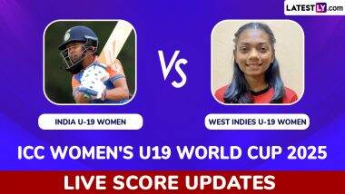 IND-U19 Win by 9 Wickets | India U-19 vs West Indies U-19 Highlights of ICC Women's U19 World Cup 2025: Parunika Sisodia, Aayushi Shukla, Sanika Chalke Shine as India Record Comprehensive Victory