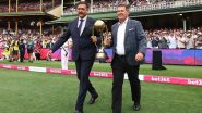 'Privilege and Honour' Ravi Shastri Reacts After Carrying Border-Gavaskar Trophy At SCG Alongside Ex-Australia Captain Mark Taylor At Start of IND vs AUS 5th Test 2024–25