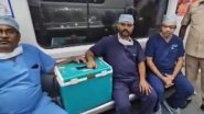 Hyderabad Metro Creates Green Corridor To Facilitate Swift Transportation of Donor Heart, Covers 13 Km in 13 Minutes for Life-Saving Mission (Watch Video)