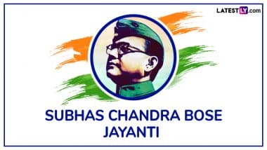 Netaji Subhas Chandra Bose Quotes and Imges for Netaji Jayanti 2025: Share WhatsApp Status Messages, HD Wallpapers, Greetings and Photos on Subhas Chandra Bose's 128th Birth Anniversary