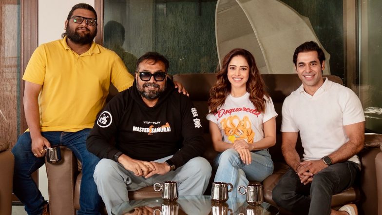 ‘The Thrill Is Real’: Nushrratt Bharuccha Teases Exciting Collaboration With Anurag Kashyap and Akshat Ajay Sharma (View Pics)