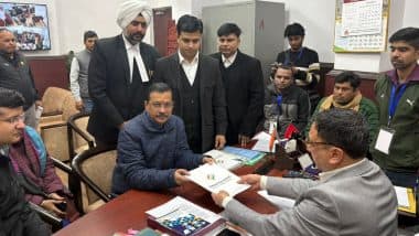 Delhi Assembly Election 2025: Arvind Kejriwal Files Nomination from New Delhi Seat, Appeals People to Vote on Work (Watch Video and See Pics)