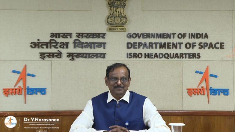 ISRO Chairman V Narayanan Says Satellites Continuously Working To Ensure Safety and Security of Citizens of India