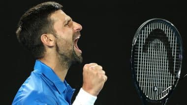 Australian Open 2025: Novak Djokovic Survives Nishesh Basavareddy Surprise, Advances to Second Round After Hard-Fought Win