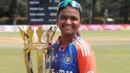 ICC U19 Women’s T20 World Cup 2025: Ishwari Awasare Inspired by Sachin Tendulkar’s Words, Aims To Play for India Women’s Cricket Team