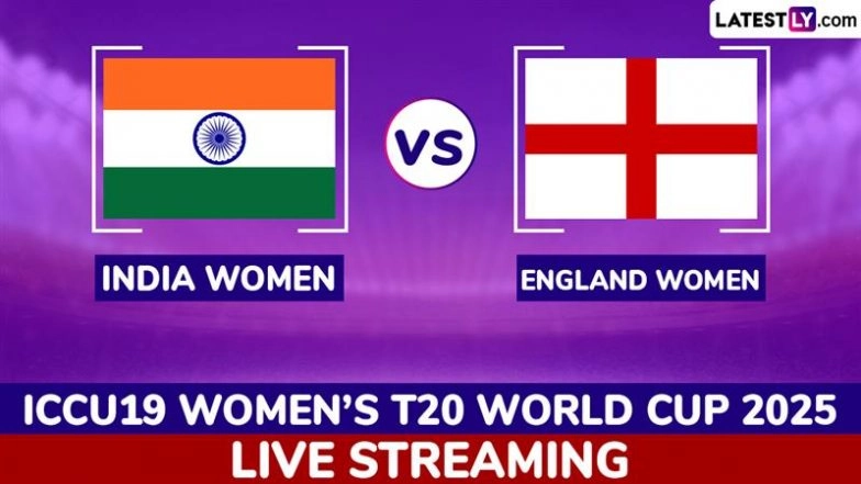 India Women vs England Women, ICC U19 Women's T20 World Cup 2025 Free Live Streaming Online: Get Telecast Details of IND-W vs ENG-W Semi-Final Cricket Match With Timing in IST