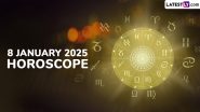 8 January 2025 Horoscope: What Is the Zodiac Sign of People Celebrating Birthday Today? Know the Sun Sign, Lucky Colour and Number Prediction