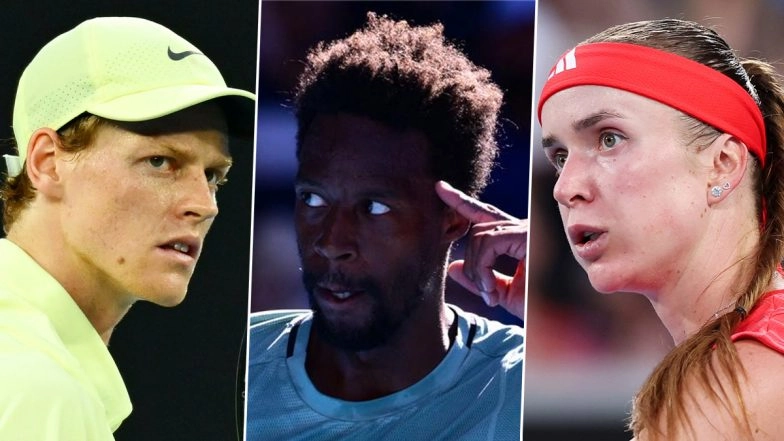 Australian Open 2025 Day 7 Highlights Daily Round-Up and Match Results: Jannik Sinner, Iga Swiatek Move to Round Four; Power Couple Elina Svitolina and Gael Monfils Advance in Single's Categories
