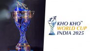 Kho Kho World Cup 2025: Iconic Trophy Of Inaugural Edition of Competition in India Unveiled (See Pic)