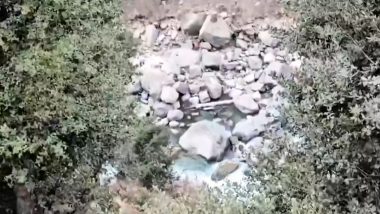 Kishtwar Road Accident Video: 4 Dead, 2 Missing As Vehicle Falls Into Gorge in Jammu and Kashmir, MoS Jitendra Singh Extend Condolences