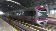 Bengaluru Metro Update: Namma Metro Purple Line To Experience Partial Disruption on January 19 Due to Maintenance