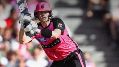 Steve Smith Draws Level With Ben McDermott To Record Most Centuries In Big Bash League History, Scores Third Ton During Sydney Sixers vs Perth Scorchers BBL 2024-25 Match (Watch Video)