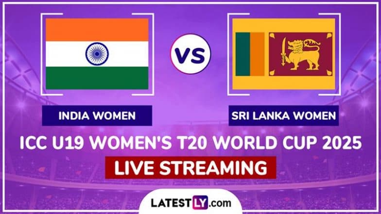  Where to Watch India Women vs Sri Lanka Women, ICC U19 Women's T20 World Cup 2025 Live Streaming