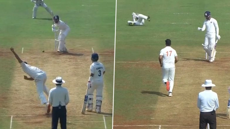 Shreyas Iyer's Weird Outing During Mumbai vs J&K Ranji Trophy 2024-25 Match, Given Not Out After Clear Edge; Gets Dismissed On A Dubious Catch That Baffles Ajinkya Rahane!