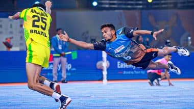 Kho Kho World Cup 2025: India Men’s Team Secures Comprehensive 64–34 Win Over Brazil Men’s Team, Inches Closer To Reach Knockouts