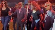 Vinod Kambli Seen Entering Ground With Wife Andrea Hewitt's Support During Wankhede Stadium's 50 Years Celebration Event In Mumbai (Watch Video)