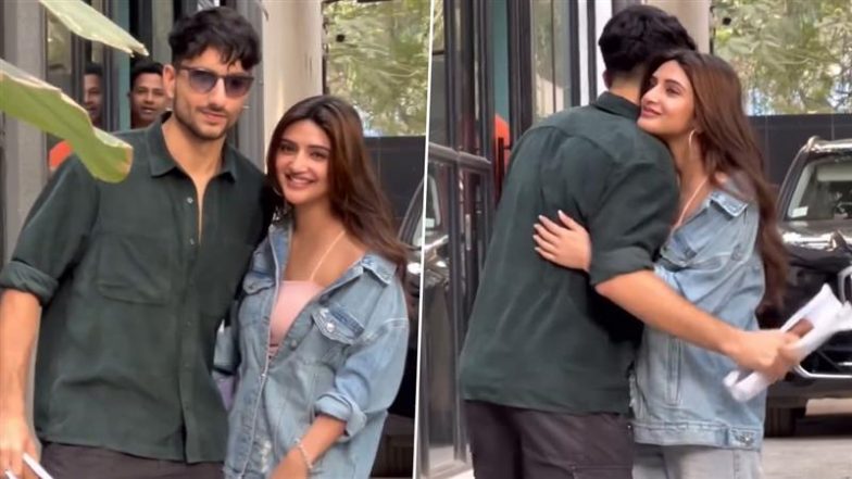 New Pair Alert! Ibrahim Ali Khan Gently Hugs Sreeleela, As He Performs ‘Kissik’ Step From ‘Pushpa 2’ Song (Watch Video)