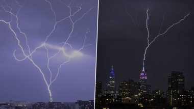 ‘God Is Sending Us a Message’: Lightning Strike on US Capitol, Washington Monument and Empire State Building on New Year’s Eve Sparks Frenzy Among Netizens (Watch Videos)