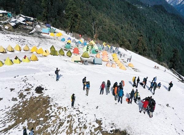 India News | Uttarakhand's Popular Tourist Destinations See Surge in New Year Footfall