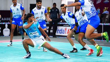 Sports News | Yuva Kabaddi Series: UP Falcons Finish First in Division 2, Set to Play Chandigarh Chargers in the Final