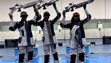 Sports News | Ananya Naidu Bags Gold in Women's Air Rifle at Shooting Nationals