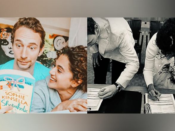 Entertainment News | Mathias Boe Shares Heartfelt New Year Message with His and Tapsee Pannu’s Rare Wedding Photo | LatestLY