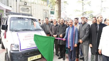 India News | Himachal CM Flags off Home-based Palliative Care Vehicle