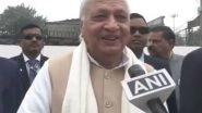 India News | Arif Mohammad Khan to Take Oath as Bihar Governor Today