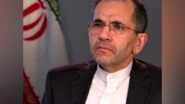 World News | Iran's Deputy FM Takht Ravanchi Set to Visit India Today, Talks to Focus on Trade, Security Issues, Chabahar Port